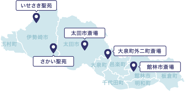 伊勢崎・太田地域